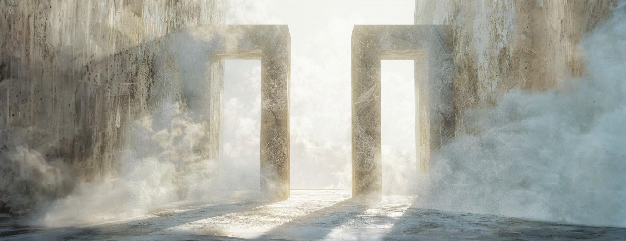 The dreamy gates of Ivory and Horn